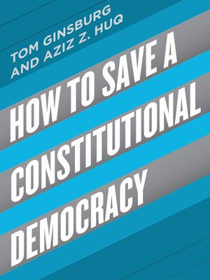 cover image of How to Save a Constitutional Democracy